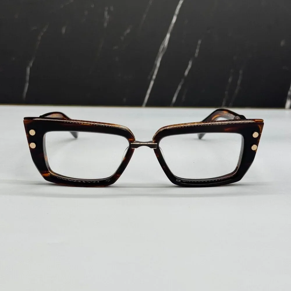 NEW BALMAIN MADAME BPX-134B WOMEN HAVANA BALMAIN EYEGLASSES